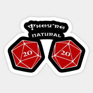 Double D20 Sticker